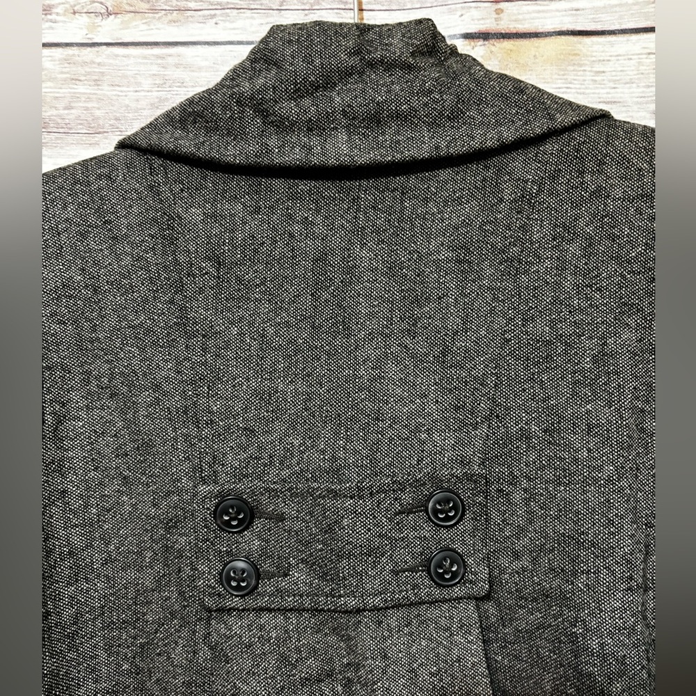 CAbi A-Line Tweed Wool Shakespeare Jacket Size 0 - Picture 6 of 7
